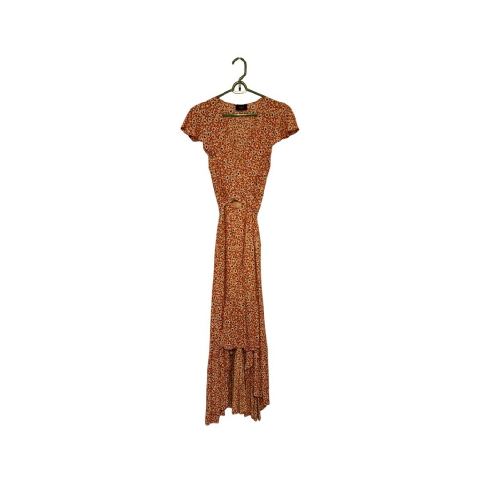 EUC  Vici Front Top Wrap High/Low dress - Picture 8 of 12